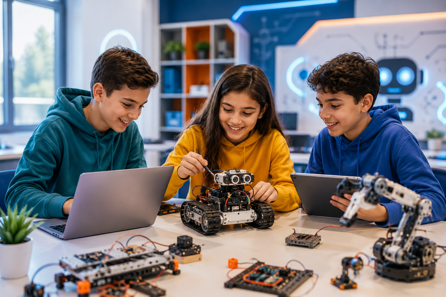 coding ai robotics lebanon